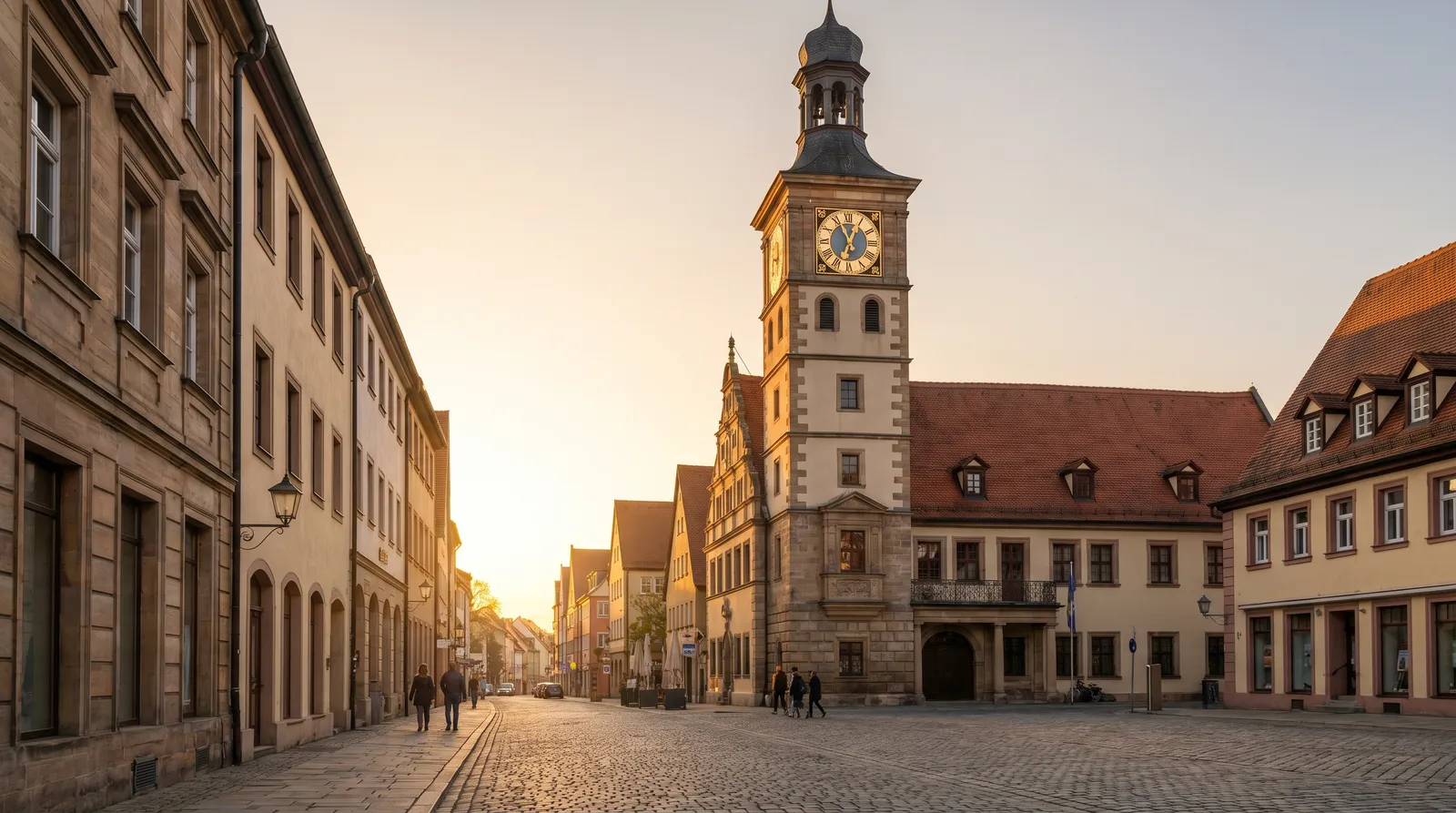 Umzugsunternehmen in Fürth – Fürther Rathaus mit Turm